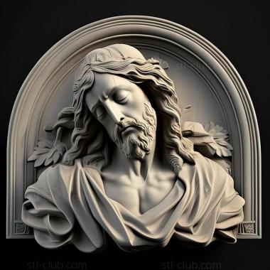 3D model st jesus (STL)